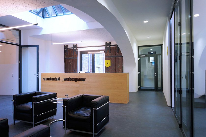 Schlachthof Karlsruhe - Kaldaunenwaesche Foyer2