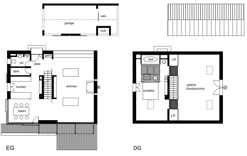 Wohnhaus Reilingen Grundrisse