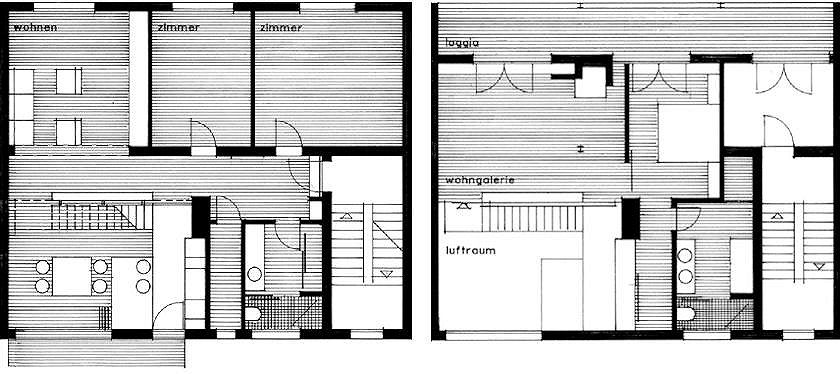 Maisonettewohung in Karlsruhe - Grundrisse